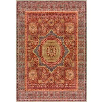 Çam Halı TD745 Gloria Multi Klasik Desen Dokuma Saçaklı Kilim
