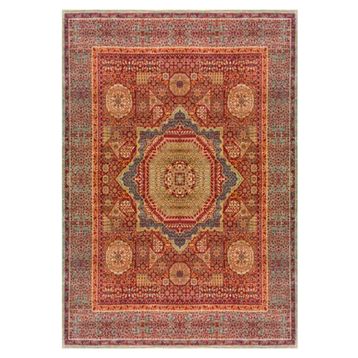 Çam Halı TD745 Gloria Multi Klasik Desen Dokuma Saçaklı Kilim