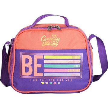 Cambridge Polo Club Be Happy Pembe Unisex Çocuk Beslenme Çantası