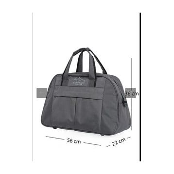 Cambridge Polo Club PLVLZ60020 Gri Küçük Boy Seyahat Çantası