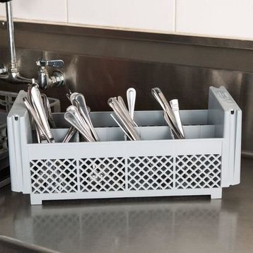 Cambro Camrack 12 cm 8 Bölmeli Çatal Kaşık Bıçak Basketi