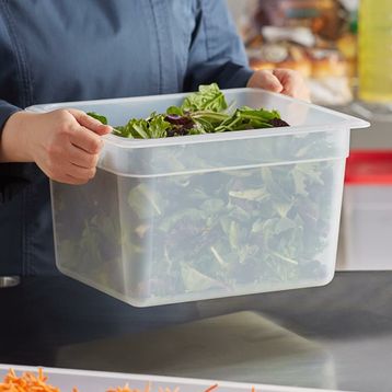 Cambro Yarı Saydam GN 1/2 200.32.5x26.5x20 cm Polipropilen Gastronom Küvet