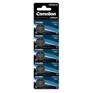 Camelion CR2016 3 V Lityum 5'li Blister Para Pil