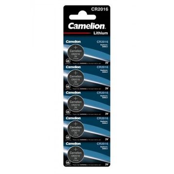 Camelion CR2016 3 V Lityum 5'li Blister Para Pil