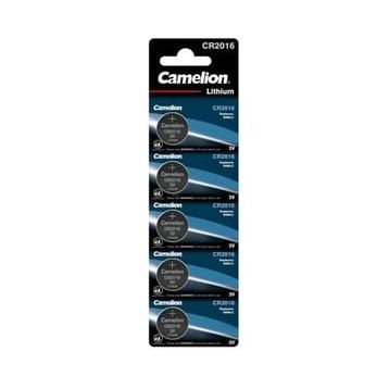 Camelion CR2016 3 V Lityum 5'li Blister Para Pil