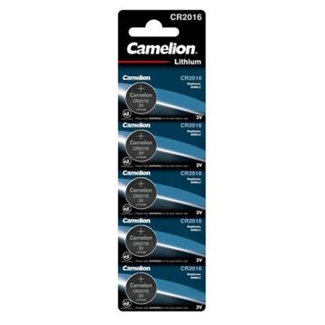 Camelion CR2016 3 V Lityum 5'li Blister Para Pil