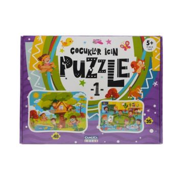 Çamlıca Çocuk +5 Yaş Çocuklar İçin 1 Puzzle