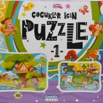 Çamlıca Çocuk +5 Yaş Çocuklar İçin 1 Puzzle