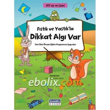 Çamlıca Çocuk Yayınları Fıstık Ve Yastık'la Dikkat Algı Var