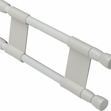 Campasist CA30210 25-43 cm Beyaz Çiftli Dolap İçi Raf Barı
