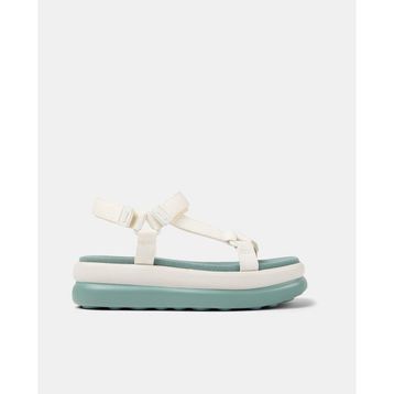 Camper 002 K201726 Pelotas Flota Up Beyaz Kadın Sandalet