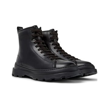 Camper Brutus+ K400816-001 Siyah Deri Kadın Bot