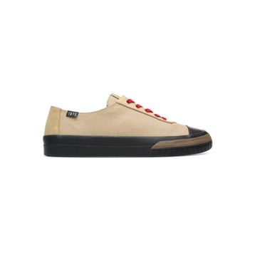 Camper Camaleon 1975 K100674-001 Medium Beige Bej Tekstil Erkek Günlük Ayakkabı