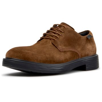 Camper Dean K100979-027 Brown Kahverengi Süet Erkek Klasik Ayakkabı