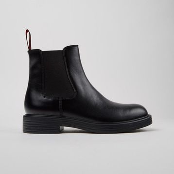 Camper Dean K300492-001 Siyah Deri Erkek Bot