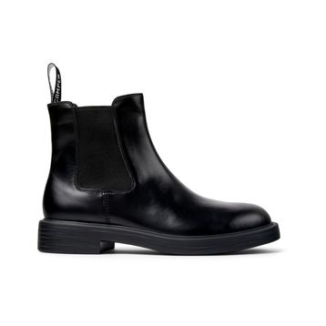 Camper Dean K300492-001 Siyah Deri Erkek Bot