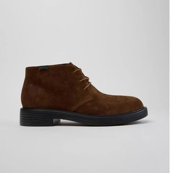 Camper Dean K300493-007 Kahverengi Süet Erkek Bot