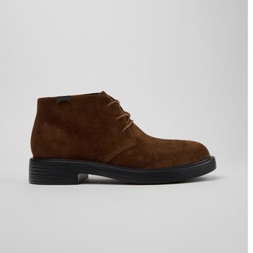 Camper Dean K300493-007 Kahverengi Süet Erkek Bot