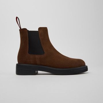 Camper Dean K400761-010 Kahverengi Süet Kadın Bot