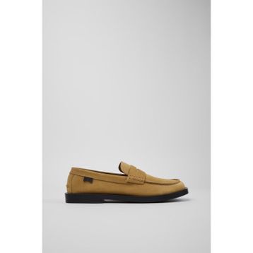 Camper Don K101014-003 Süet Deri Brown Kahverengi Erkek Makosen Loafer Ayakkabı
