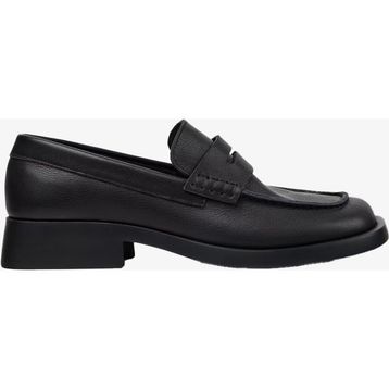 Camper Donna K201919-001 Siyah Deri Kadın Loafer Ayakkabı
