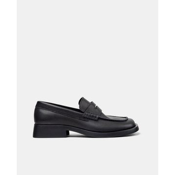 Camper Donna K201919-001 Siyah Deri Kadın Loafer Ayakkabı