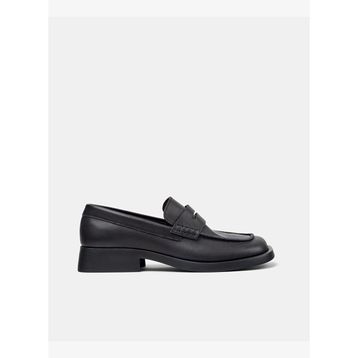Camper Donna K201919-001 Siyah Deri Kadın Loafer Ayakkabı