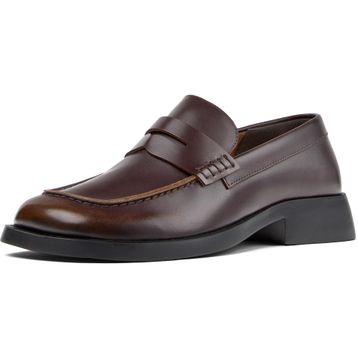 Camper Donna K201919-001 Siyah Deri Kadın Loafer Ayakkabı