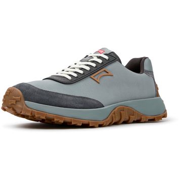 Camper Drift Trail K100864-054 Vibram Nubuk Deri Tekstil Blue Mavi Erkek Günlük Ayakkabı