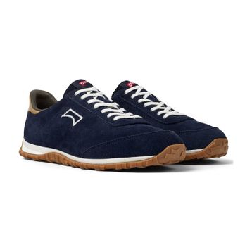 Camper Drift Walk K101097-005 Mavi-Kahverengi Süet ve Deri Erkek Günlük Ayakkabı