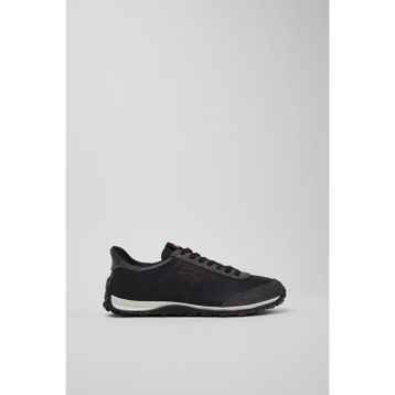 Camper Drift Walk K201885-009 Vibram Deri Nubuk Black Siyah Kadın Günlük Ayakkabı