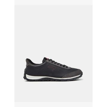 Camper Drift Walk K201885-009 Vibram Deri Nubuk Black Siyah Kadın Günlük Ayakkabı