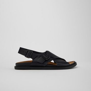 Camper Lluc Sandal K201880-004 Deri Black Siyah Kadın Sandalet