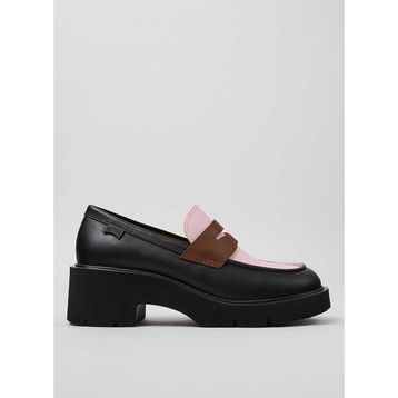 Camper Milah K201425-036 Deri Multicolor Çok Renkli Kadın Makosen Loafer Ayakkabı