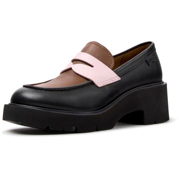 Camper Milah K201425-036 Deri Multicolor Çok Renkli Kadın Makosen Loafer Ayakkabı