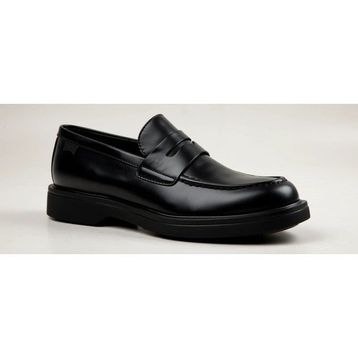Camper Norman K101001-001 Siyah Deri Erkek Loafer Makosen Ayakkabı