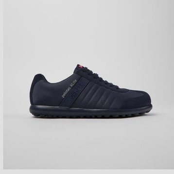 Camper Pelotas XLite 18302-140 Mavi Nubuk ve Tekstil Erkek Günlük Ayakkabı