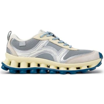 Camper Pelotissima K201981-001 Gri Nubuk Deri ve Tekstil Kadın Günlük Ayakkabı