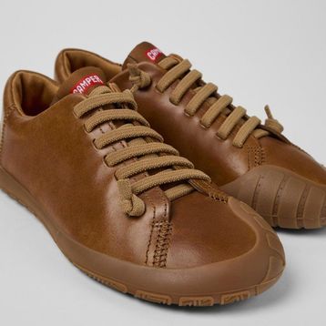 Camper Peu Path+ K201940-008 Kahverengi Deri Kadın Günlük Ayakkabı