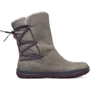 Camper Peu Pista GM GORE-TEX K400481-027 Gri Nubuk Tekstil Kadın Bot