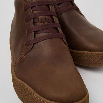Camper Peu Terreno K300467-007 Kahverengi Nubuk Erkek Bot