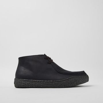 Camper Peu Terreno K300530-006 Siyah Nubuk Erkek Bot