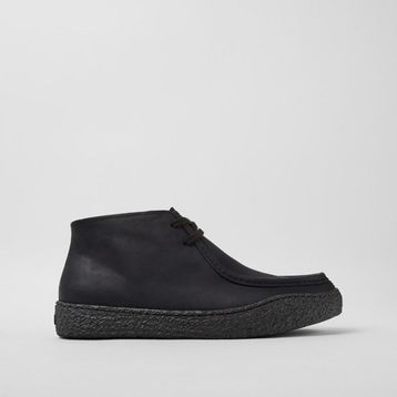 Camper Peu Terreno K300530-006 Siyah Nubuk Erkek Bot