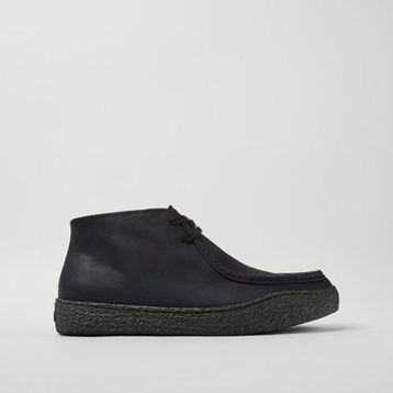 Camper Peu Terreno K300530-006 Siyah Nubuk Erkek Bot