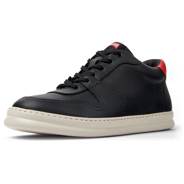 Camper Runner K300346-005 Siyah Kırmızı Deri Erkek Spor Bot