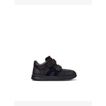 Camper Runner K900384-002 Siyah Deri Nubuk Çocuk Spor Bot