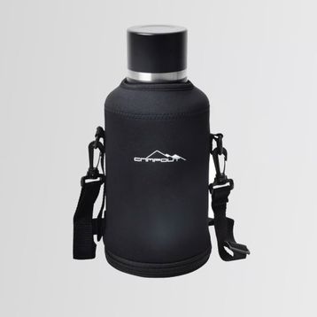 Campout NG 165 2000 ml Siyah Campout Çift Katmanlı Termos