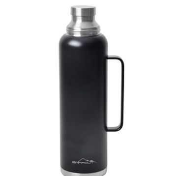 Campout NG164 1500 ml Çift Katmanlı Siyah Termos