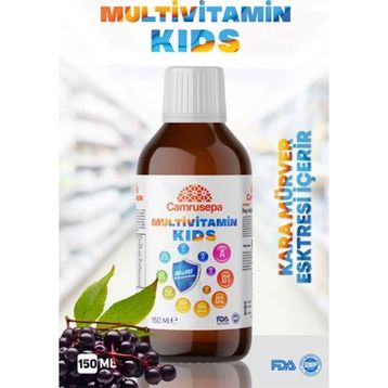 Camrusepa All In Multivitamin Kids 150 ml Şurup