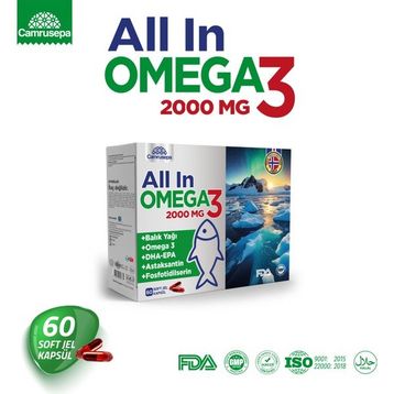 Camrusepa All In Omega3 60 Tablet